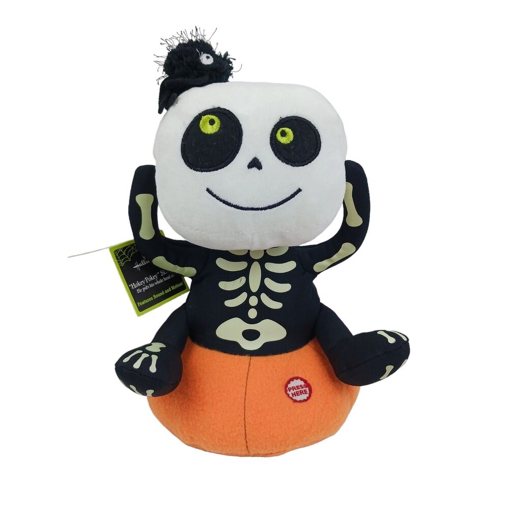 Hallmark Hokey Pokey Skeleton Takes His Head Off & Sings Halloween 2011 Video